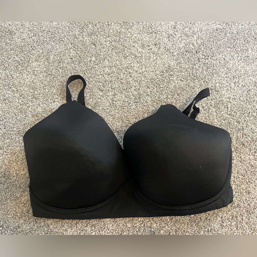 Motherhood Intimates Black Breastfeeding Nursing Bra 36G EUC adjustable straps